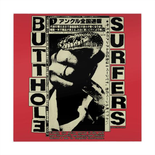 Discover Butthol Surfers Vintage 90s Black Unisex Mahjong Mats, Cotton Soft Mahjong Mats,