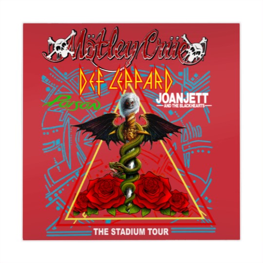 Discover The Stadium Tour 2022 Mahjong Mats Def Lepard Motley Crue Poison Joan Jett Mahjong Mats. 2022 Stadium Tour