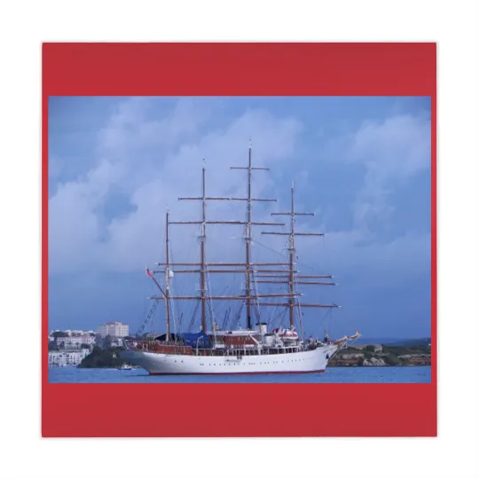 Discover Tall Ship Sea Cloud Mahjong Mats