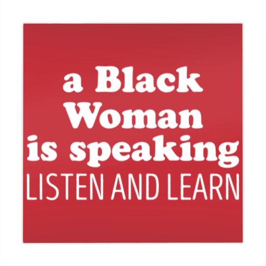 Discover A Black Woman Is Speaking Listen And Learn Mahjong Mats