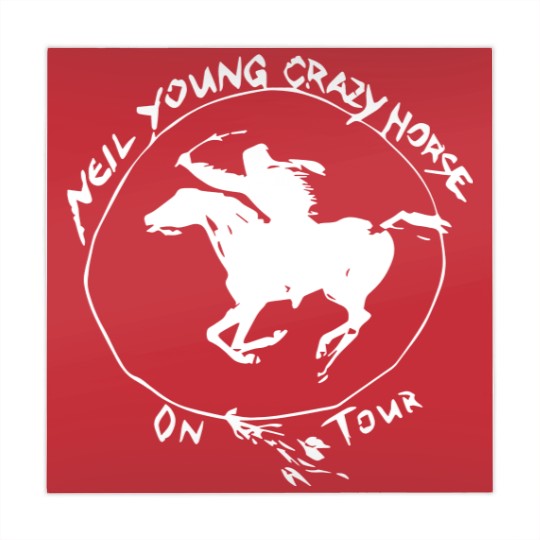 Discover Unisex // Neil Young // Crazy Horse // Short Sleeve Mahjong Mats