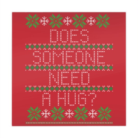 Discover Elf Quote Hug Sweater Mahjong Mats