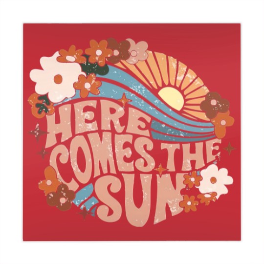 Discover Here Comes The Sun Mahjong Mats, Here Comes The Sun Vintage Mahjong Mats