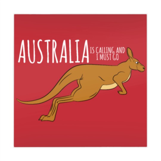 Discover Kangaroo-Australia Is Calling And I Must Go Mahjong Mats
