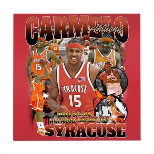 Discover Vintage 90s Graphic Carmelo Anthony Syracuse Mahjong Mats, Carmelo Anthony Mahjong Mats