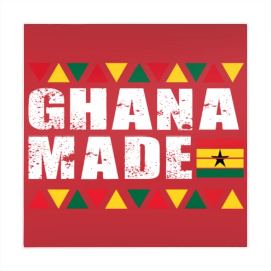 Discover Ghana Made Black Star Country Flag Mahjong Mats