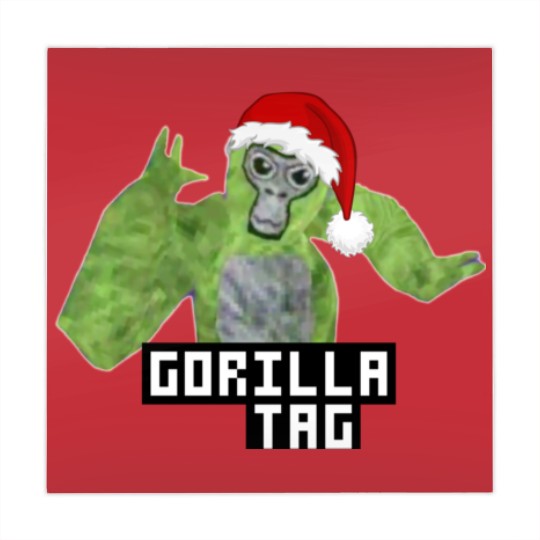 Discover Gorilla Tag Green Santa Hat Gorilla  png Mahjong Mats