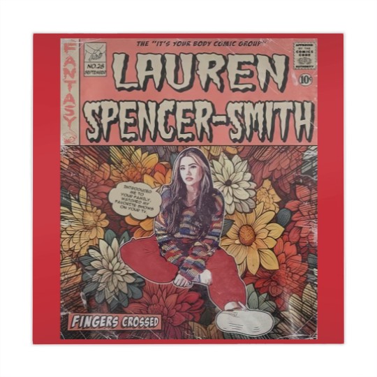 Discover Lauren Spencer-Smith Comic Mahjong Mats, 90S Vintage Merch Art It'S Your Body Album