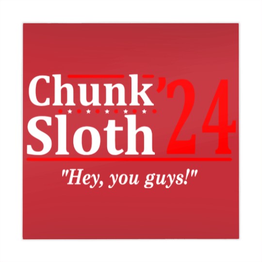 Discover Chunk and Sloth '24 - election funny 80s retro humor Mahjong Mats