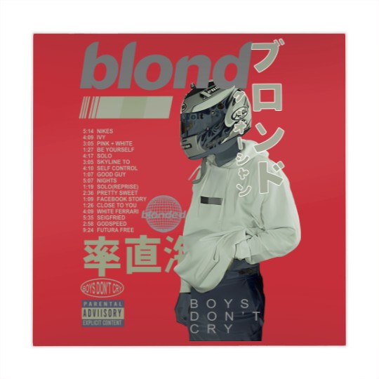 Discover Frank Ocean Blond Album Mahjong Mats , Frank Blond Vintage 90s Mahjong Mats