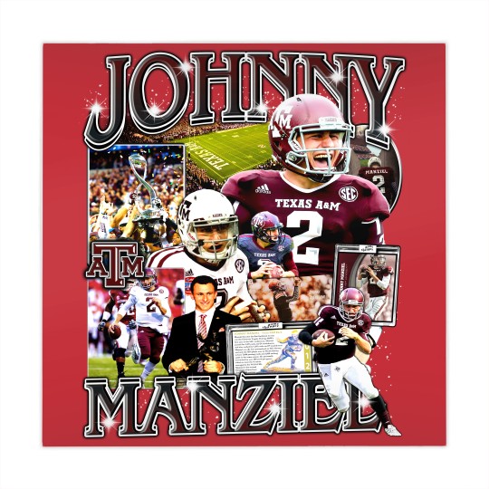 Discover Johnny Manziel Vintage Style Bootleg Mahjong Mats, Johnny Manziel Mahjong Mats