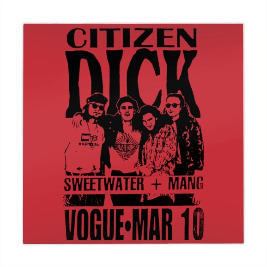 Discover Faded Citizen D i c k Concert Flyer Mahjong Mats
