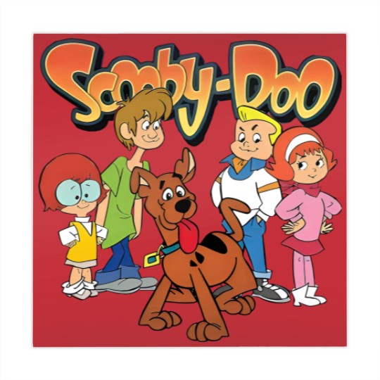 Discover Scooby-Doo Mahjong Mats, Retro Christmas Crewneck Mahjong Mats