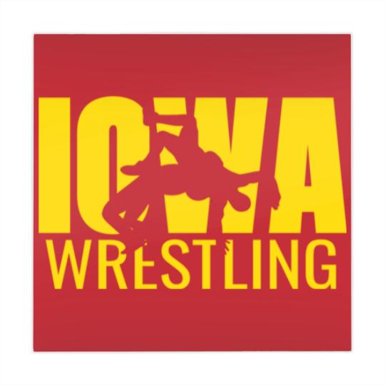 Discover Iowa Wrestling Freestyle Wrestler Gift The Hawkeye Mahjong Mats