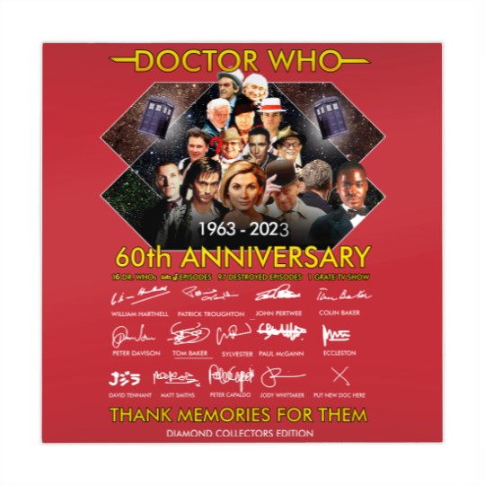 Discover Doctor Who 60th Anniversary Mahjong Mats, Doctor Who Movie Mahjong Mats