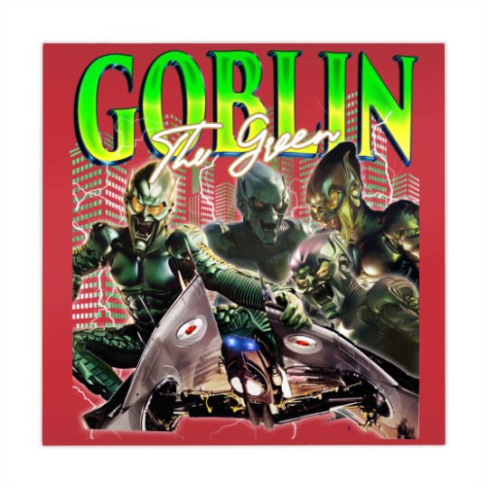 Discover THE GREEN GOBLIN Vintage Mahjong Mats, The Green Goblin Homage Mahjong Mats