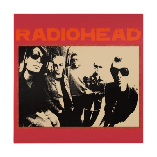 Discover Radiohead Cotton New Vintage Band Mahjong Mats