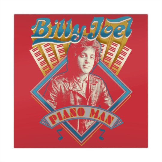 Discover Billy Joel 'Piano Man' (Black) Mahjong Mats