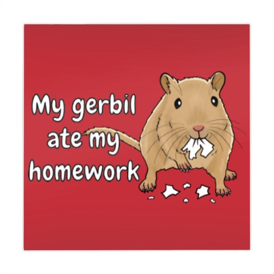 Discover Gerbil Ate My Homework Mahjong Mats