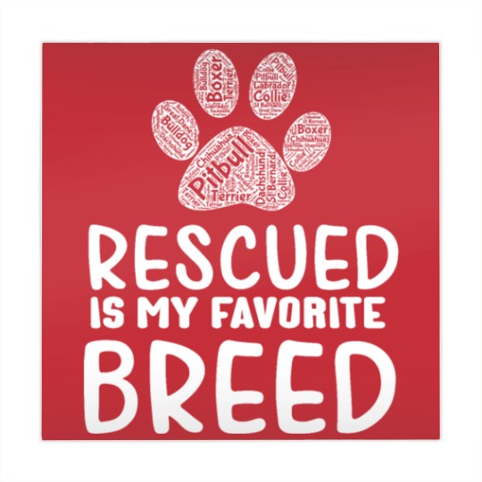 Discover rescued dog breed gift Mahjong Mats