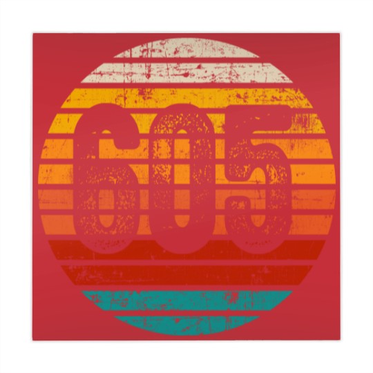 Discover Distressed Vintage Sunset 605 Area Code Mahjong Mats