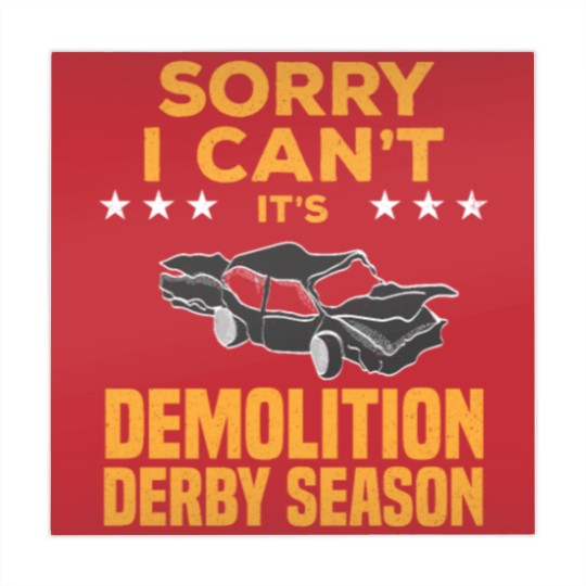 Discover Demolition Derby Season Car Crashing Smash Gift Mahjong Mats