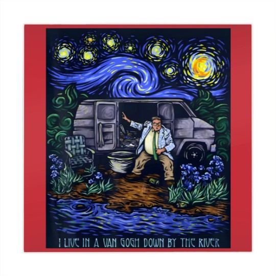 Discover i live in a van gogh down by the river t Mahjong Mats