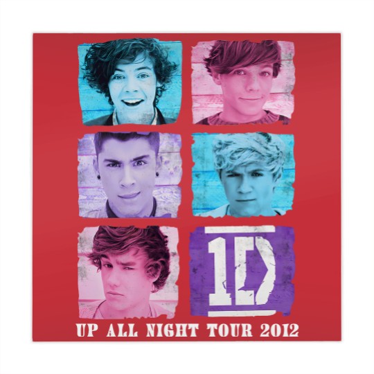 Discover 2012 One Direction Up All Night Tour Mahjong Mats