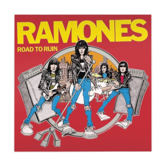 Discover Ramones RoadTo Ruin Hypebeast Rock Band Vintage Design Mahjong Mats