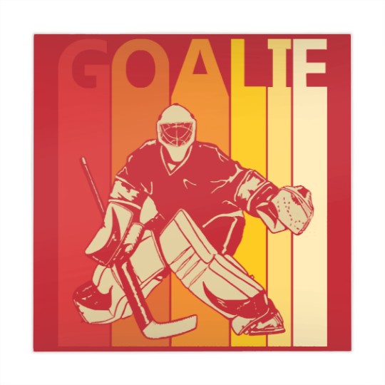 Discover Hockey Goalie T- Mahjong Mats Vintage Hockey Goalie T- Mahjong Mats Mahjong Mats