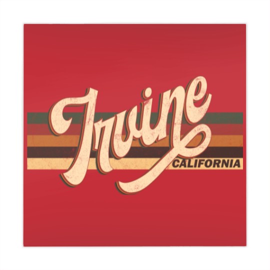 Discover Irvine California Retro Vintage 70s 80s Clothing - Irvine California - Mahjong Mats