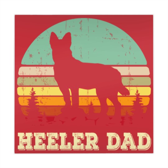 Discover Australian Cattle Dog Red Blue Pet Heeler Dad Cute Mens Gift Mahjong Mats