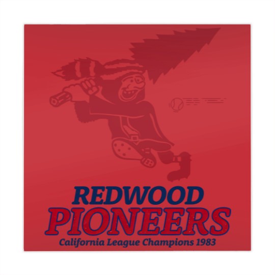 Discover Defunct Redwood Pioneers Baseball 1983 - California - Mahjong Mats