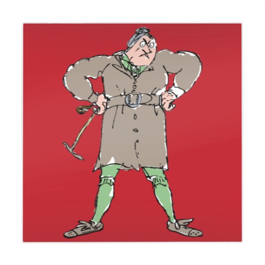 Discover Matilda - Miss Trunchbull - Roald Dahl _amp_ Quentin Blake Mahjong Mats