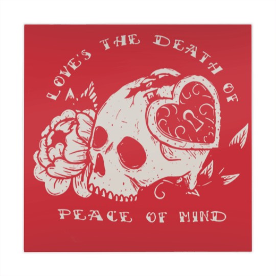 Discover Bad Omens Love's The Death Of Peace Of Mind Mahjong Mats,