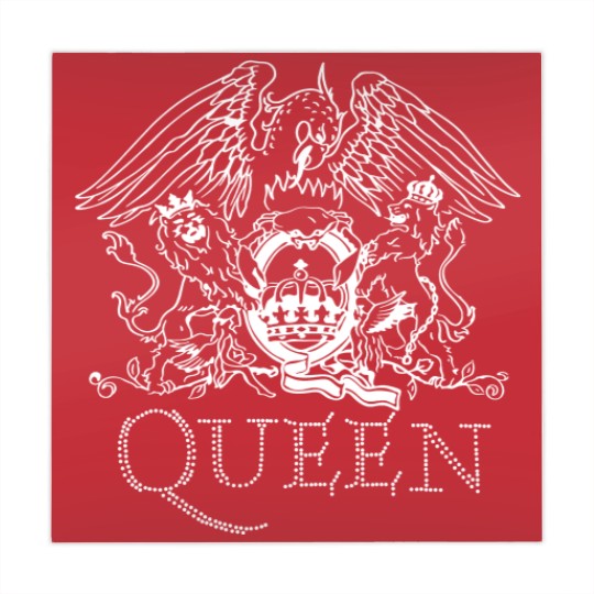 Discover Ladies Queen Crest Diamante Freddie Mercury Mahjong Mats Mahjong Mats
