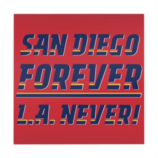 Discover San Diego Forever, L.A. Never! Mahjong Mats