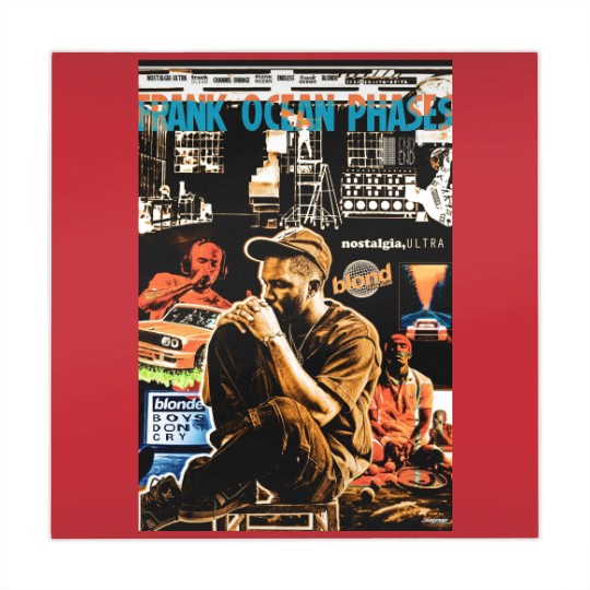 Discover Frank Ocean Phases Collage Mahjong Mats