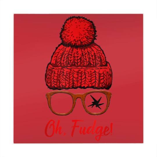 Discover Oh Fudge Funny Christmas Candies Geek Nerd Mahjong Mats