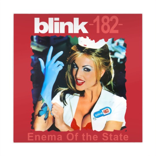 Discover B182 Enema Of The State Album Cover Mahjong Mats,  B182 2023 Tour Vintage 90 Mahjong Mats