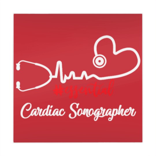 Discover Essential Cardiac Sonographer Heartbeat Gift For N Mahjong Mats