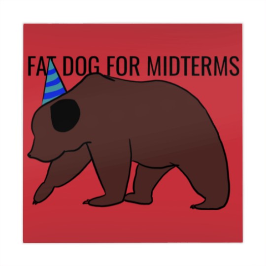 Discover Fat dog for midterms Mahjong Mats