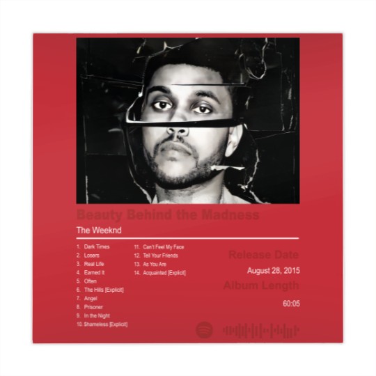 Discover Weeknds Beauty Behind the Madness Album Mahjong Mats, Weeknds Retro Vintage