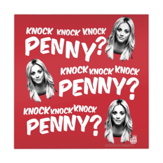 Discover the big bang theory knock knock knock penny t Mahjong Mats