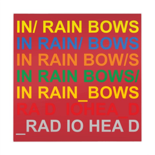 Discover beautiful in rainbows RADIOHEADs Mahjong Mats