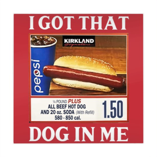 Discover I Got That Dog In Me Costco Hotdog Mahjong Mats