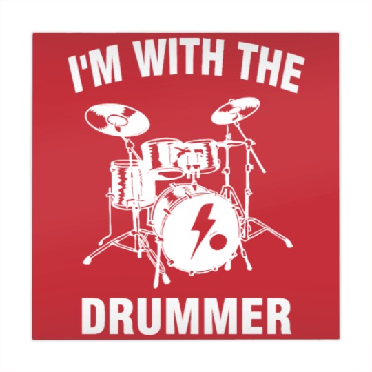 Discover I m With The Drummer Mahjong Mats