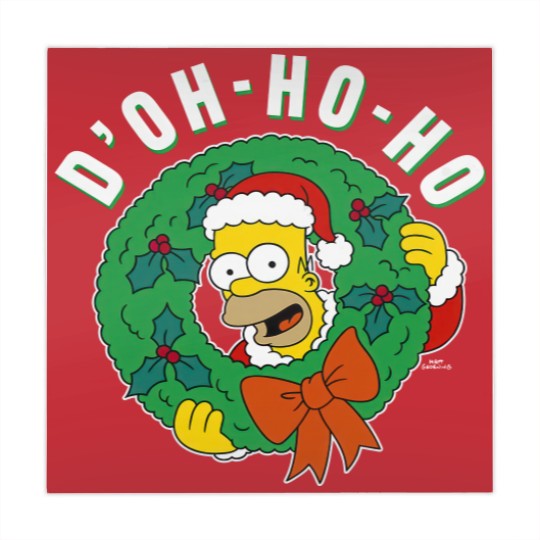 Discover The Simpsons Christmas Santa Homer D'Oh-Ho-Ho Alt Mahjong Mats