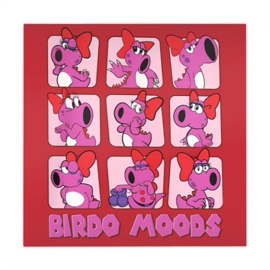 Discover Cute Birdo Moods Mahjong Mats | Super
