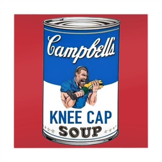 Discover Campbell's Kneecap Soup Graphic Mahjong Mats, Dan Campbell's Kneecap Soup Graphic